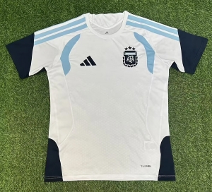 2026 Argentina white training jersey size S-2XL